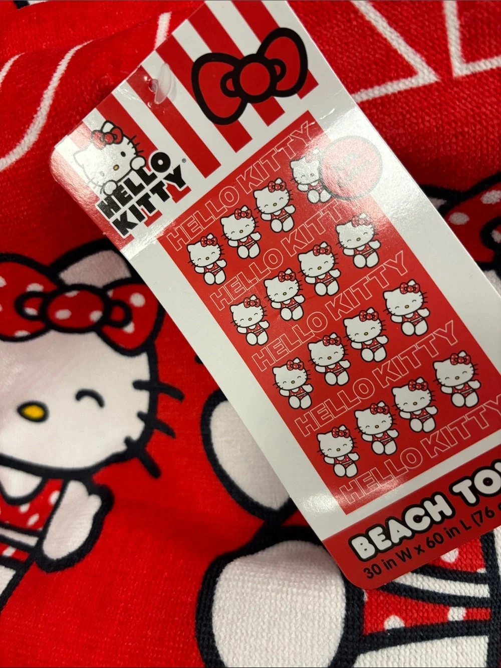Hello Kitty Beach Towel